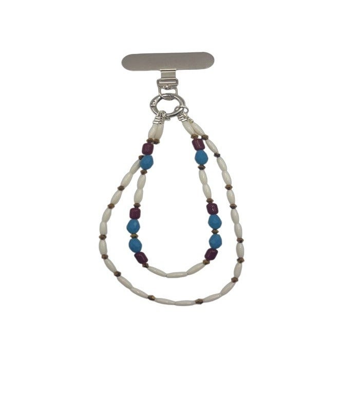 Handmade Premium Crystal Phone Strap - Image 1