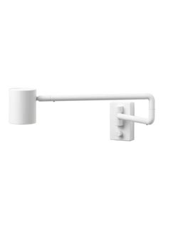 Wall Lamp W Swing Arm Wired in White