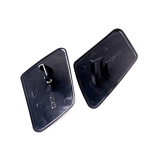CNUPSM Front Bumper Headlight Washer Nozzle Cover Cap 1 Pair Left and Right 39991799 39991798 Compatible with Volvo S40 V50 2005-2007 - Image 5
