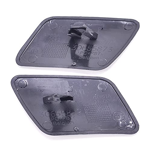 CNUPSM Front Bumper Headlight Washer Nozzle Cover Cap 1 Pair Left and Right 39991799 39991798 Compatible with Volvo S40 V50 2005-2007 - Image 4