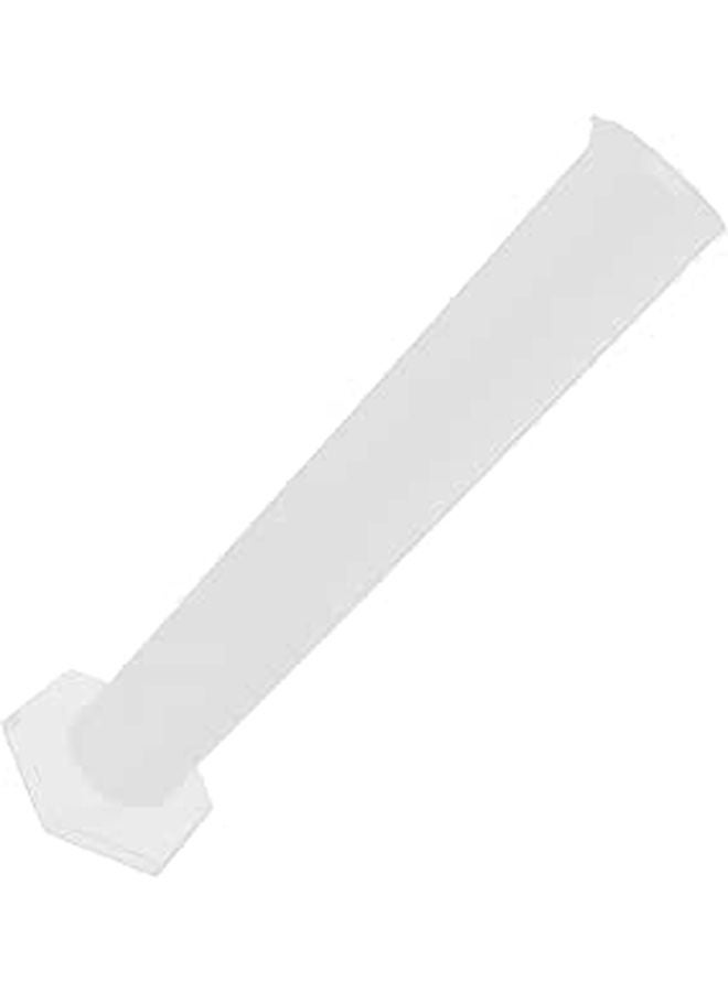 Large 500ml Plastic Rain Gauge Replacement Tube with White Scale for Garden Lawn Outdoor - Image 1