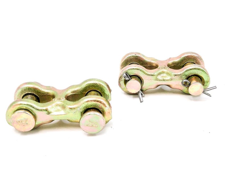 Red Hound Auto 2 Safety Chain Repair Links 3/8 Inches Twin Clevis 6600 WLL - Image 3