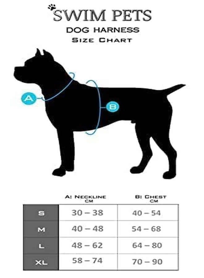 Smart Pups Vest Harness for Dogs Large Size with Padded Black Rope Leash Comfortable &Breathable & Durable -Dog Harness for Large German Shepherd Vest Harness for Dog (Pack 1) - Image 1