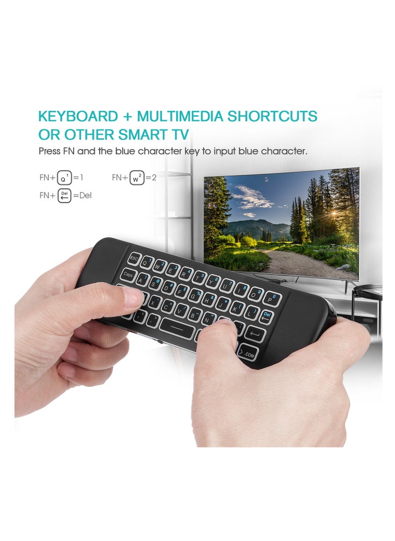 RII - Rii MX9 IR Remote control WIth Mini Wireless Keyboard - Image 1