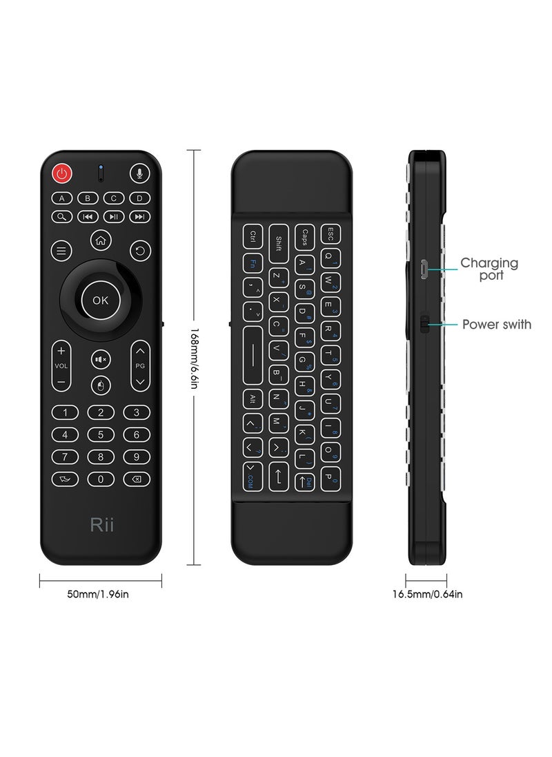 RII - Rii MX9 IR Remote control WIth Mini Wireless Keyboard - Image 1