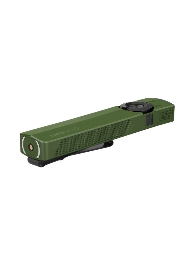 Olight ArkPro Class 3R (OD Green) CW, 1500 Lumens LED Flashlight, 205m Beam EDC Light, Portable Flashlight with UV and Laser, for EDC, Home, Outdoor - Image 5