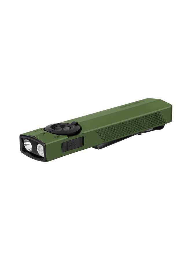 Olight ArkPro Class 3R (OD Green) CW, 1500 Lumens LED Flashlight, 205m Beam EDC Light, Portable Flashlight with UV and Laser, for EDC, Home, Outdoor - Image 2