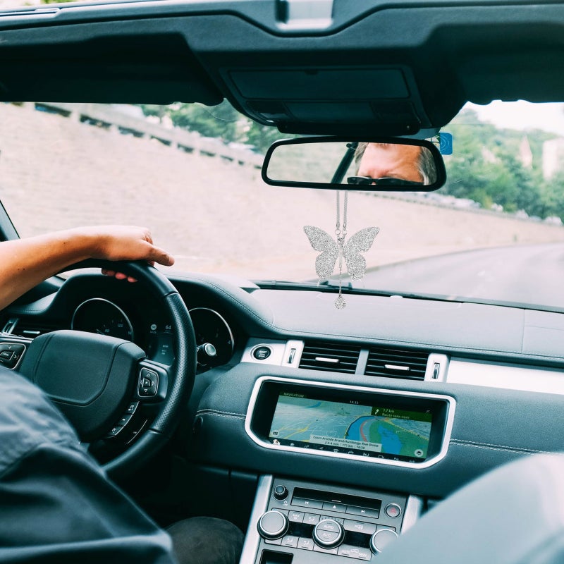 🚗 إكسسوارات تعليق مرآة خلفية بتصميم أنيق للسيارة - Image 3