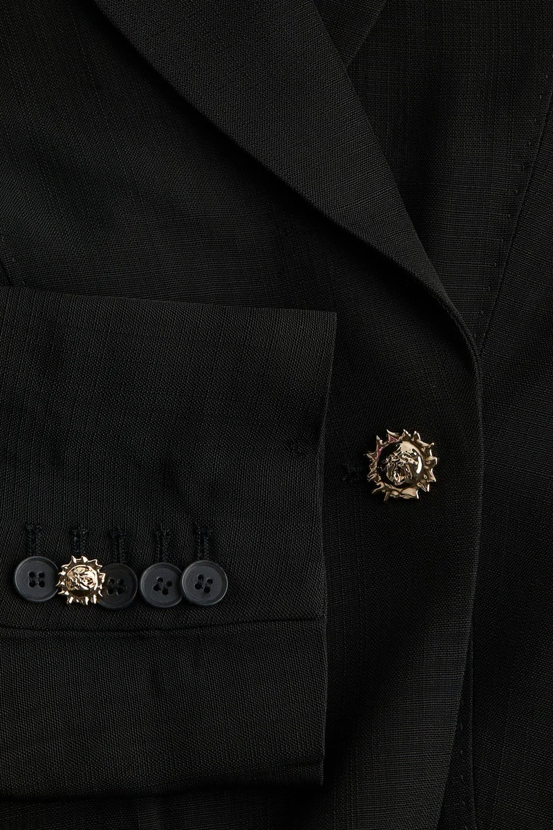 H&M Single-breasted viscose blazer