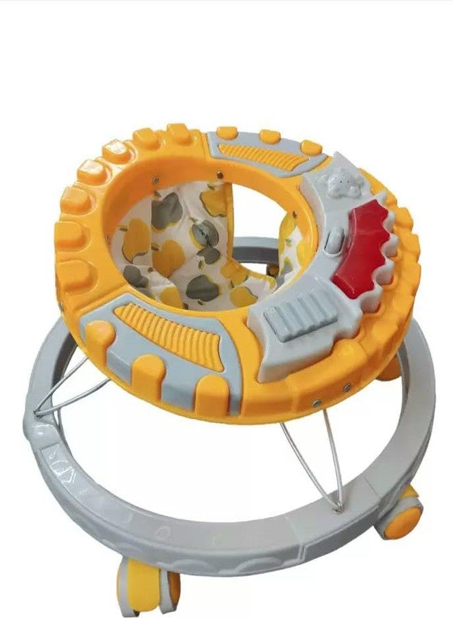 Maanit Musical 3-in-1 Walker for 0-2 Years Baby (Yellow) - Image 3