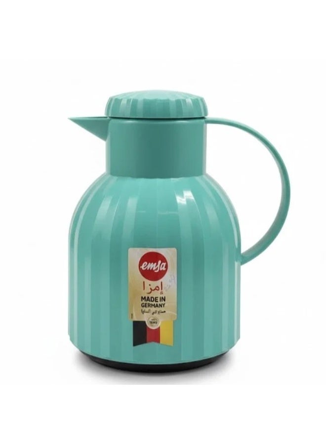 إمزا 🟢 ترمس إمزا سامبا الألماني 1 لتر – أخضر مخطط 🇩🇪✨ - Image 2