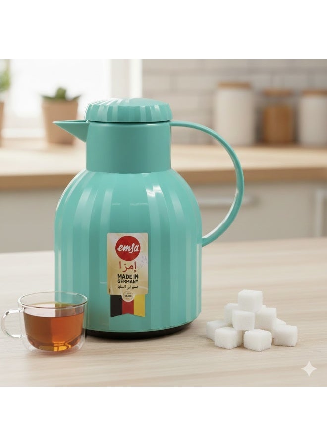 إمزا 🟢 ترمس إمزا سامبا الألماني 1 لتر – أخضر مخطط 🇩🇪✨ - Image 3