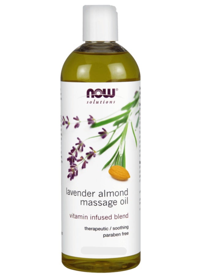 Now Lavender & Almond Massage Oil 118ml - Image 1