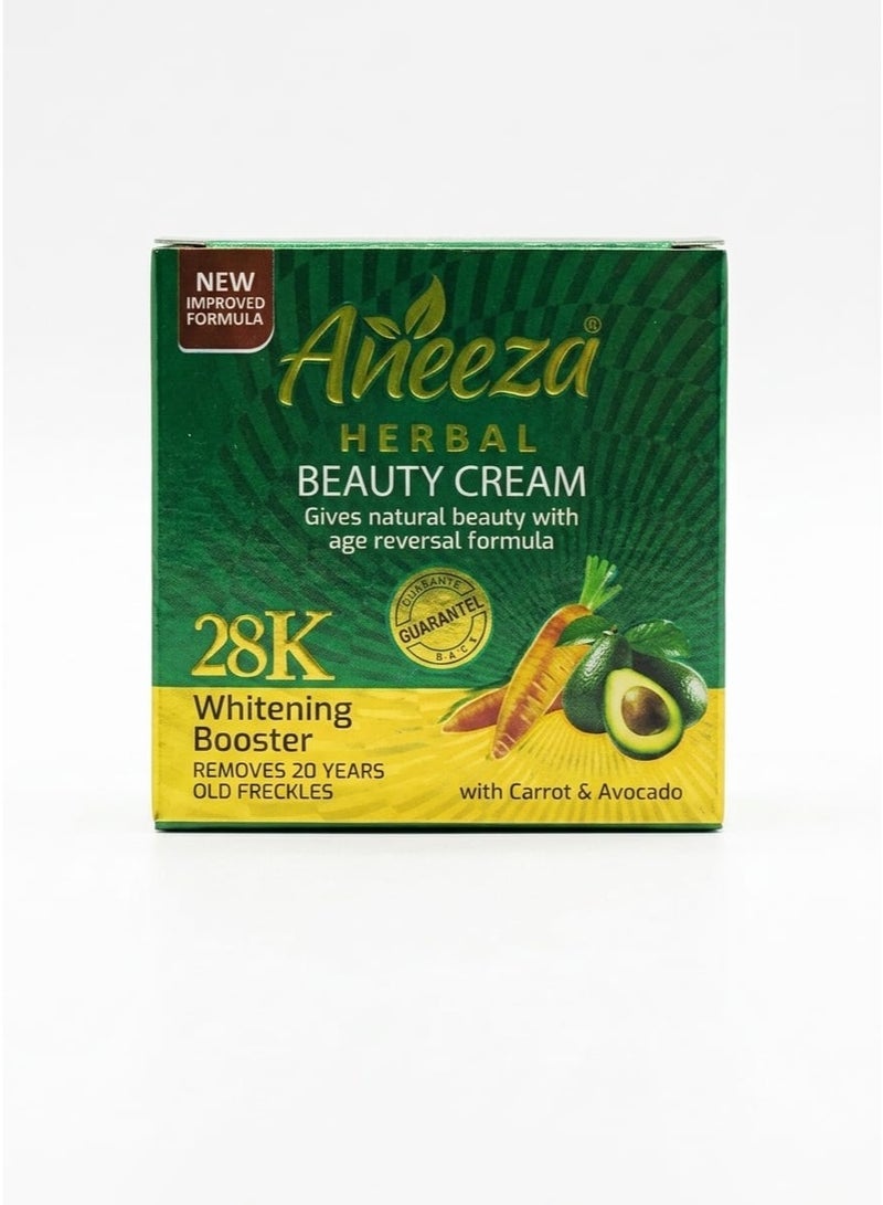 Herbal beauty cream 28k whitening booster 1pcs