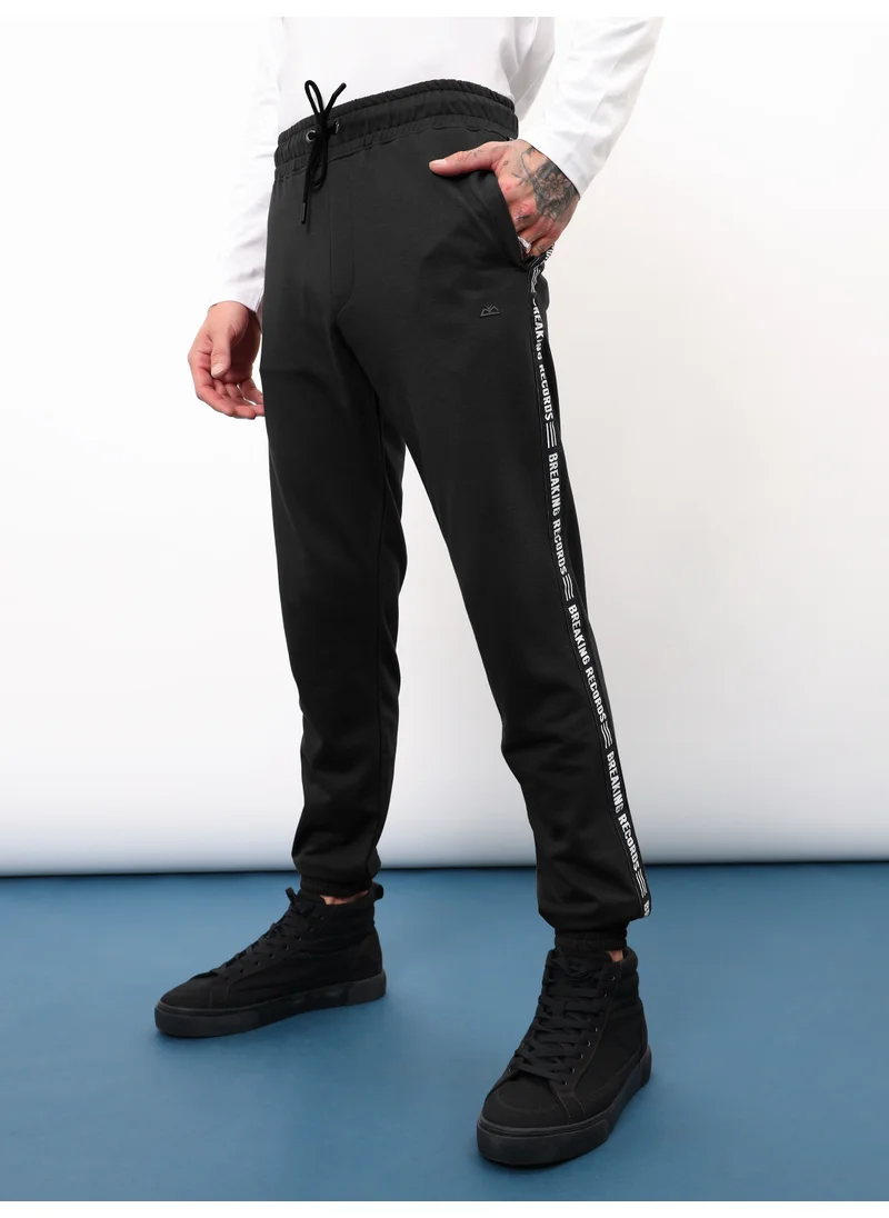 بيونغ Black Tape Track Pants for Men