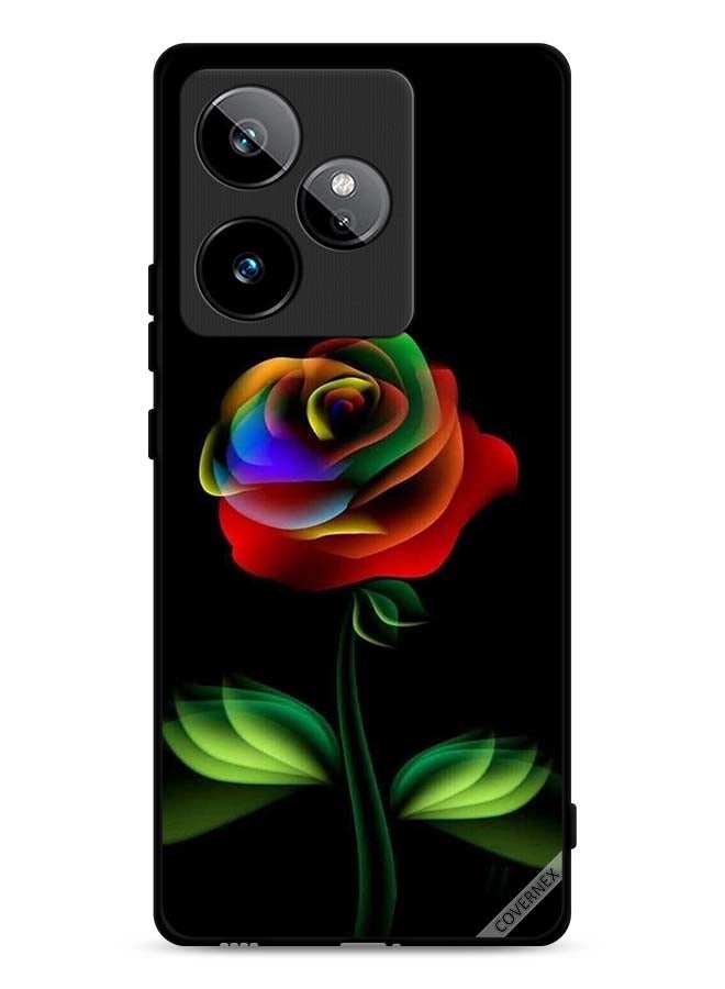 Covernex Realme GT 7 5G Protective Case Cover Rainbow Color Rose