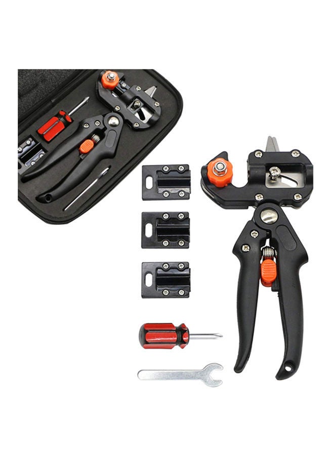NIBEMINENT 3-Blade Garden Fruit Tree Tool Set Black/Orange  - Image 4
