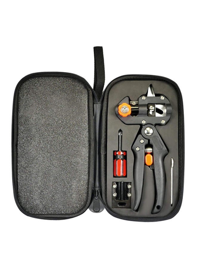 NIBEMINENT 3-Blade Garden Fruit Tree Tool Set Black/Orange  - Image 1