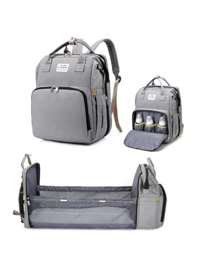 Diaper Bag Backpack with Changing Station Changing Pad Baby Bag Backpack Baby Nursing Bag Baby Shower Tote Baby Bottle Bag Waterproof Large Capacity, Newborn Essentials - Image 1