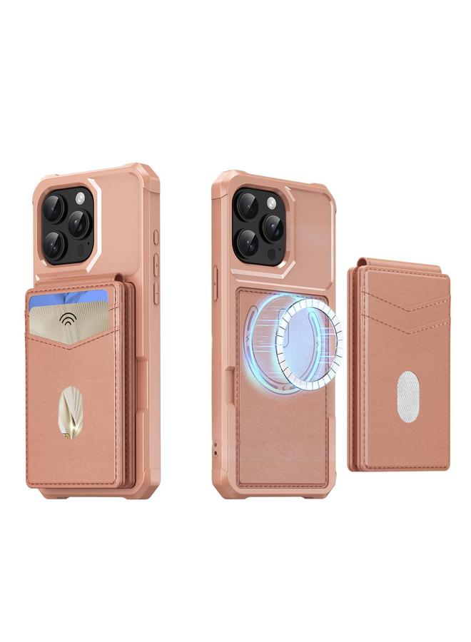 S-TOP Case For iPhone 14 Pro Max 2-in-1 Magnetic Wallet MagSafe Leather Back Phone Case - Image 2