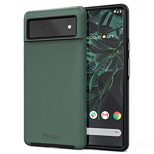 Crave Dual Guard for Google Pixel 6, Shockproof Protection Dual Layer Case for Google Pixel 6 - Blush - Image 1
