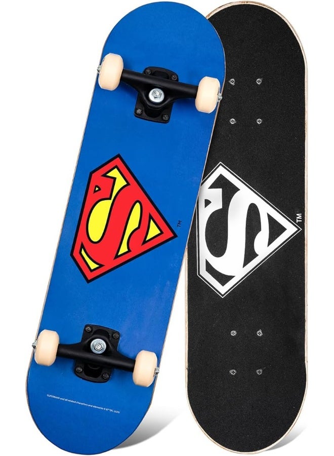 Spartan Classic Superman Logo 28" Skateboard
