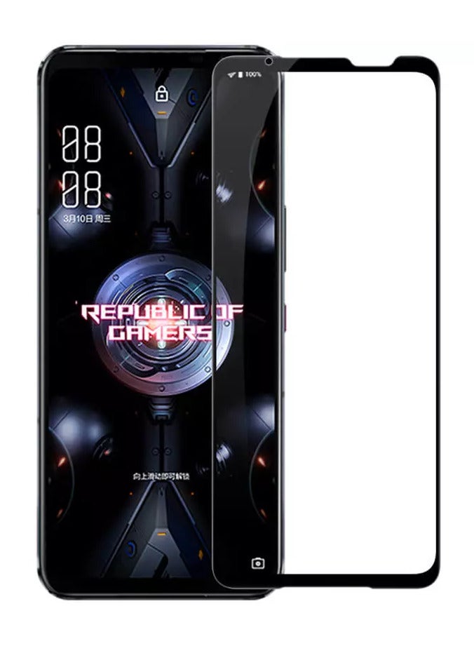 Nillkin CP+ PRO Anti-Explosion Glass Screen Protector, 0.33mm, 2.5D Designed For Asus ROG Phone 5 - Black - Image 1