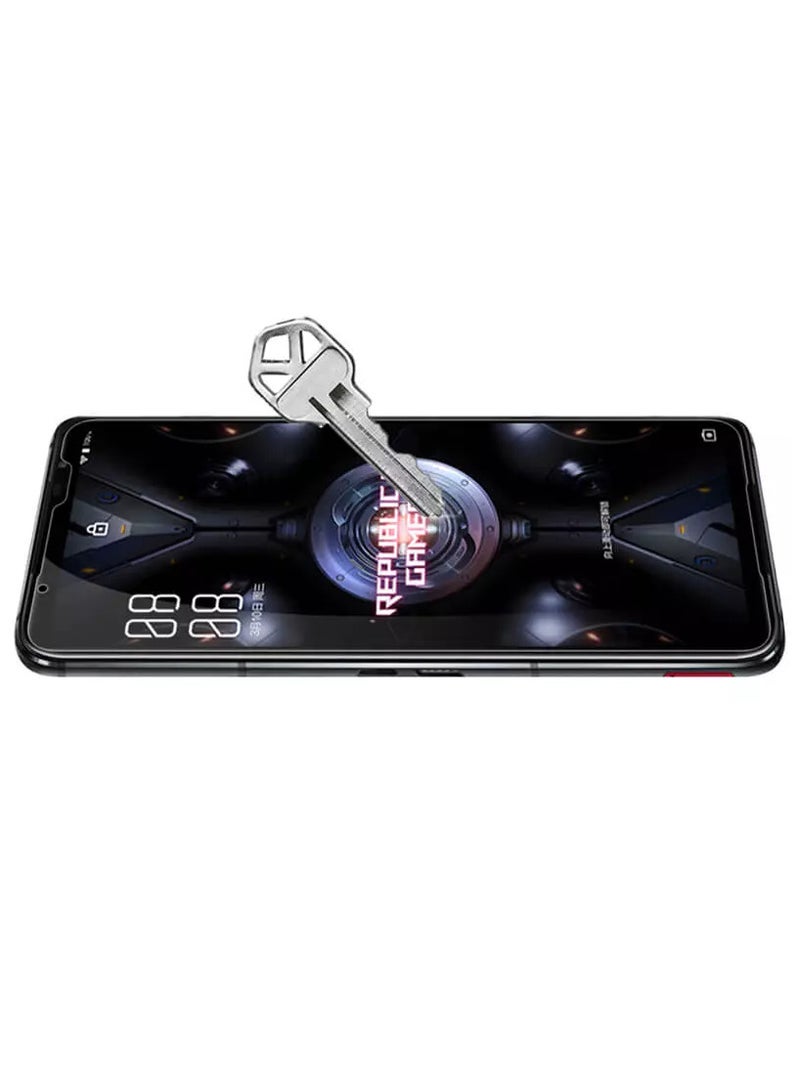 Nillkin CP+ PRO Anti-Explosion Glass Screen Protector, 0.33mm, 2.5D Designed For Asus ROG Phone 5 - Black - Image 2
