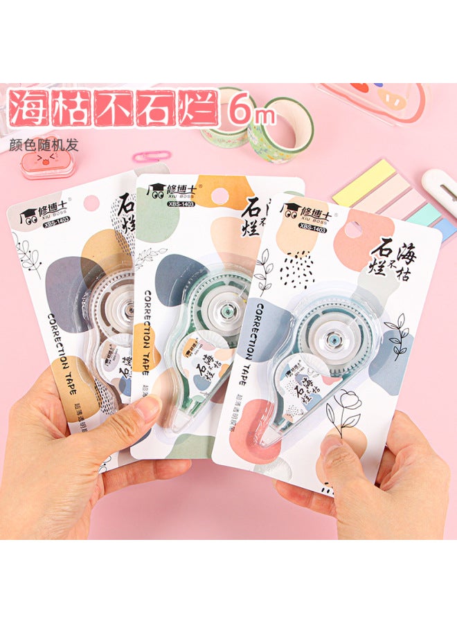 HELPS Creative Large-capacity Correction Tape Cartoon Cute Correction Tape Girl Heart High-value Student Correction Tape Stationery - Image 4