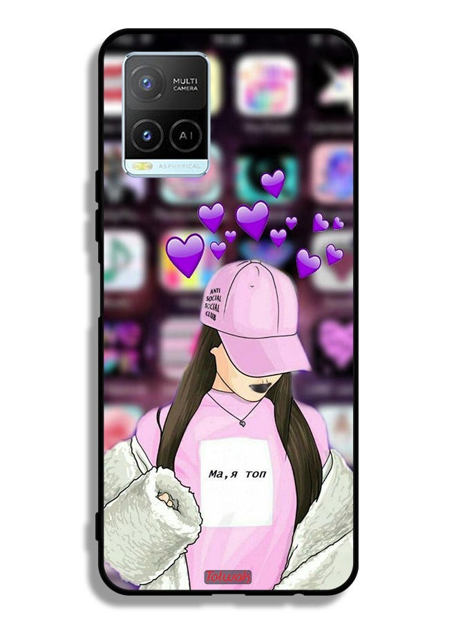 Tolwak Vivo Y33s 4G Protective Case Cover Anti Social Club  - Image 2