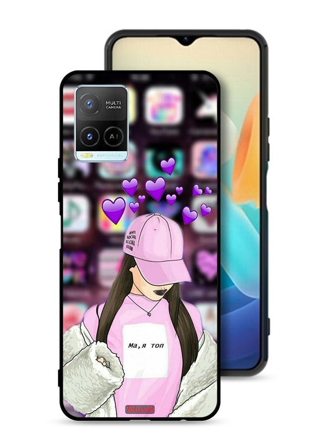 Tolwak Vivo Y33s 4G Protective Case Cover Anti Social Club  - Image 1