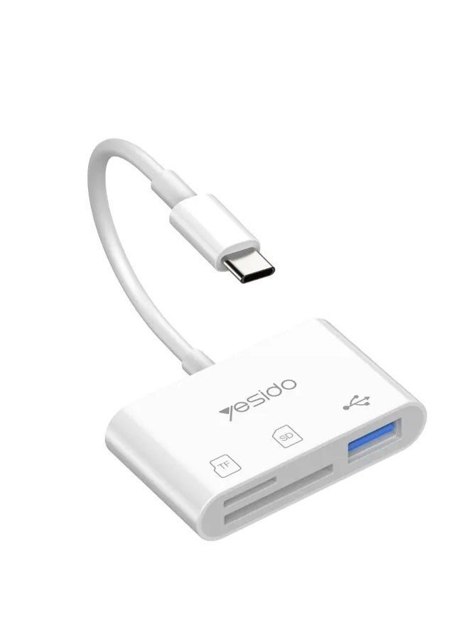 ELTRAZONE - OTG Adapter Lightning to SD & TF Card Reader – GS11 for iPhone and iPad - Image 1