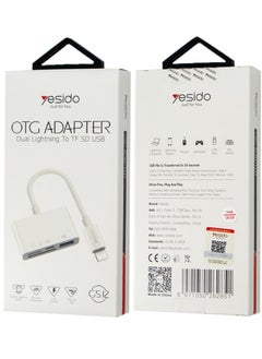 OTG Adapter Lightning to SD & TF Card Reader – GS11 for iPhone and iPad