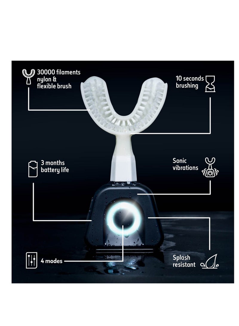 y-brush Y Brush NylonStart Kids Electric Toothbrush 10 Seconds Toothbrush Technology with Sonic Vibrations for Smooth Brush Stickers and Whale Applicator Included - Image 3