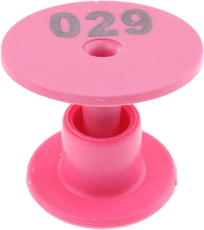 klarako 6-Color 600PCS Small Pre-numbered Livestock Ear Tag For Pig Cow Sheep, with gorgeous and conspicuous color - Image 5