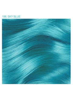 Adore Semi Permanent Hair Color #196 Sky Blue 4 Fl Oz (2 Pack)  - Image 3