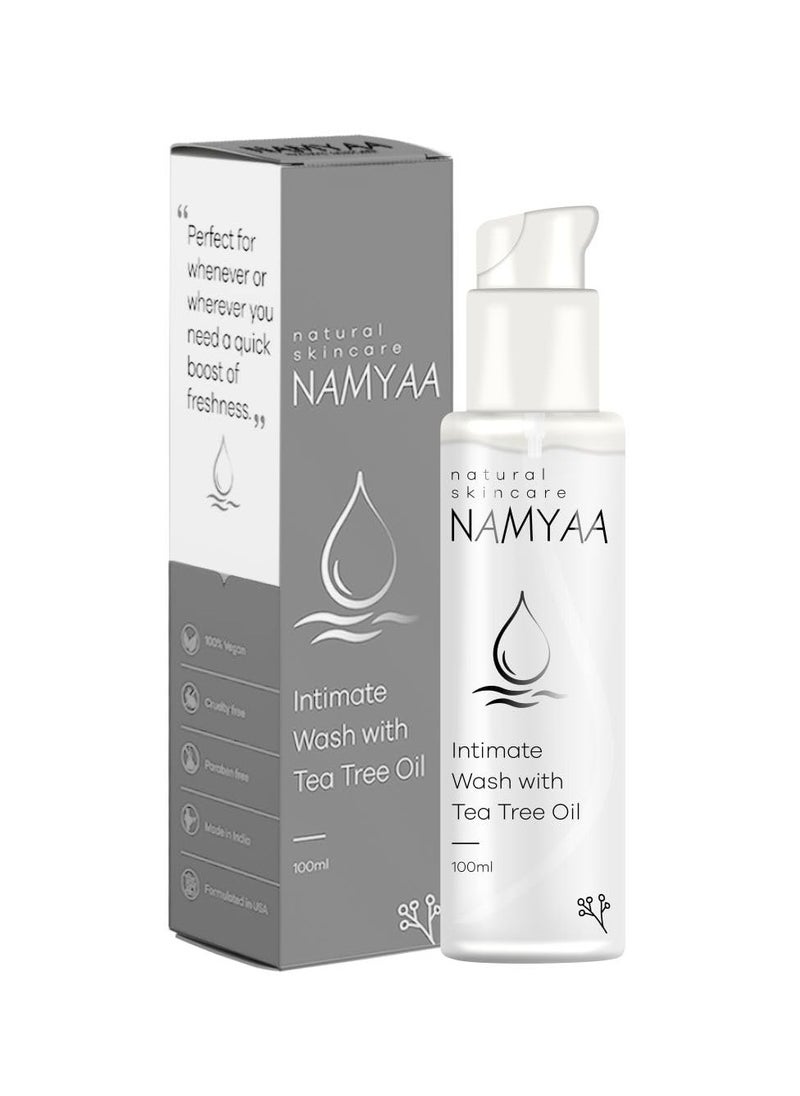 NAMYAA - Namyaa Intimate Hygiene Wash With Tea Tree Extracts, 100 Ml - Image 1