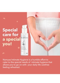 NAMYAA Namyaa Intimate Hygiene Wash With Tea Tree Extracts, 100 Ml  - Image 2