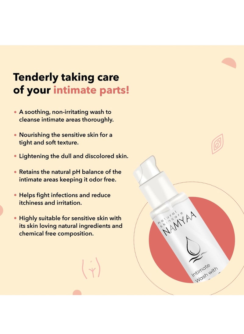 NAMYAA - Namyaa Intimate Hygiene Wash With Tea Tree Extracts, 100 Ml - Image 1