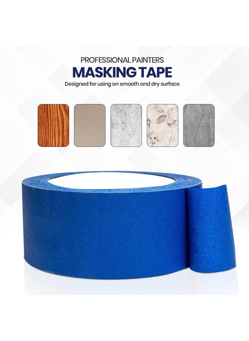 Y&D 3.2cm Wide * 50m Long DIY Painting Decoration Process Paste Blue Beauty Lines Can Be Written Spray Paint Masking Tape  - Image 2