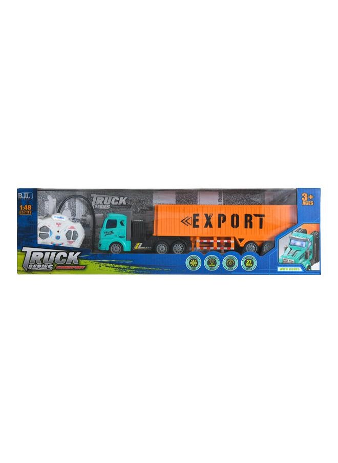Akher el Ankoud Orange X turquoise premium control truck  - Image 1