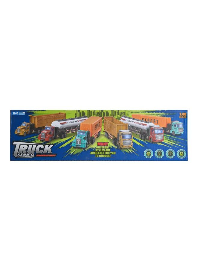 Akher el Ankoud Orange X turquoise premium control truck  - Image 2