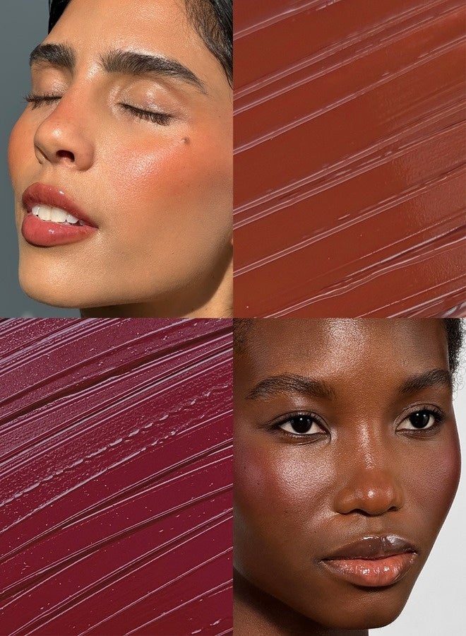 REFY Cream Blush Rust – Deep Burnt Orange with Warm Tones, Creamy Buildable Flush with Natural Dewy Finish, 0.05 oz / 1.5 g - Image 5