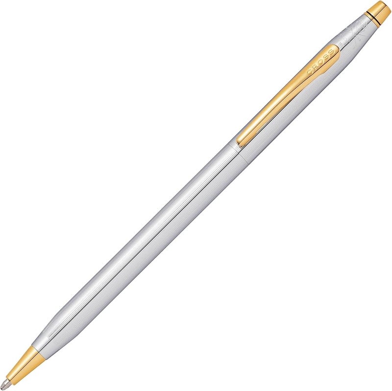 Cross Classic Century Refillable Ballpoint Pen, Medium Ballpen, Includes Luxury Gift Box - Medalist Chrome - Image 1