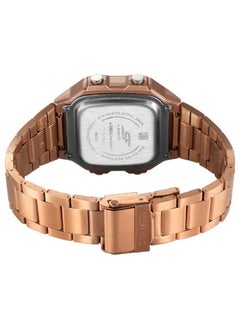 Sonata SF Hexa Metal Digital Dial Stainless Steel Strap Watch for Unisex  - Image 4