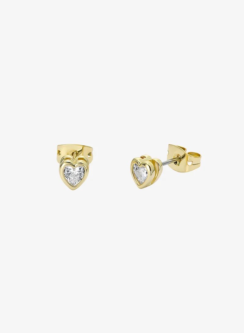Ted Baker Harmony Mini Crystal Heart Stud Earrings