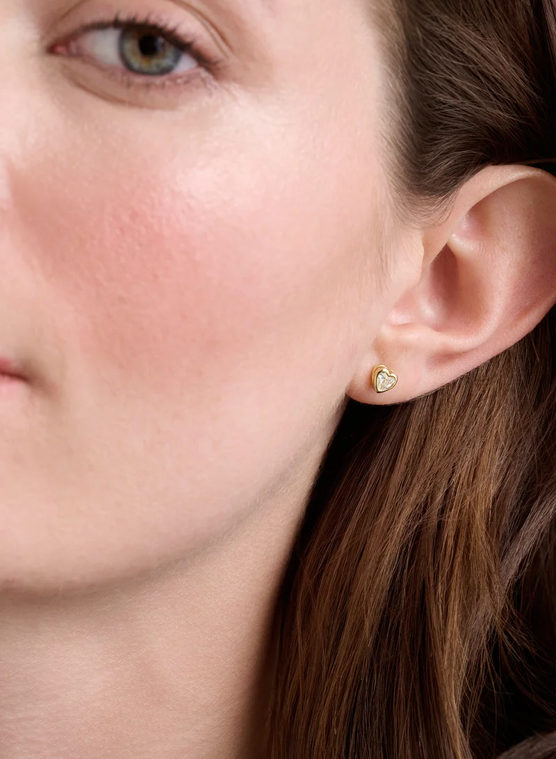 Ted Baker  Harmony Mini Crystal Heart Stud Earrings for Women | Best Price UAE