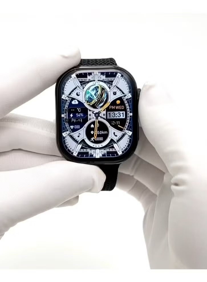 Haino Teko Haino Teko GP22 4-in-1 Smart Watch Gift Box for Men & Boys – Complete Gift Package Featuring Waterproof Fitness Tracker Smartwatch, Wireless Bluetooth Neckband Earphones, UV Protection Sunglasses & Adjustable Leather Belt – Ideal Tech & Fashion Combo for Gifting - Image 3