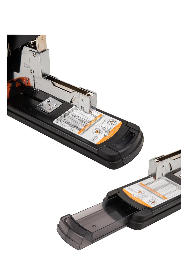 Deli 210- Sheet Capacity Heavy Duty Stapler With Staple Remover And Three Packs of Pins  - Image 3