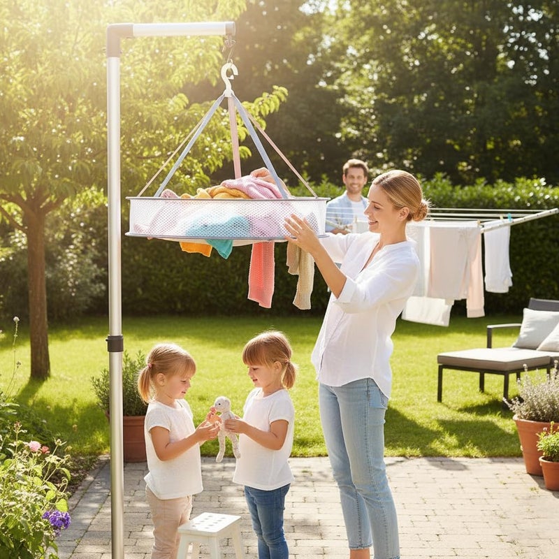 DUUKOA Foldable Clothes Drying Rack - Image 4